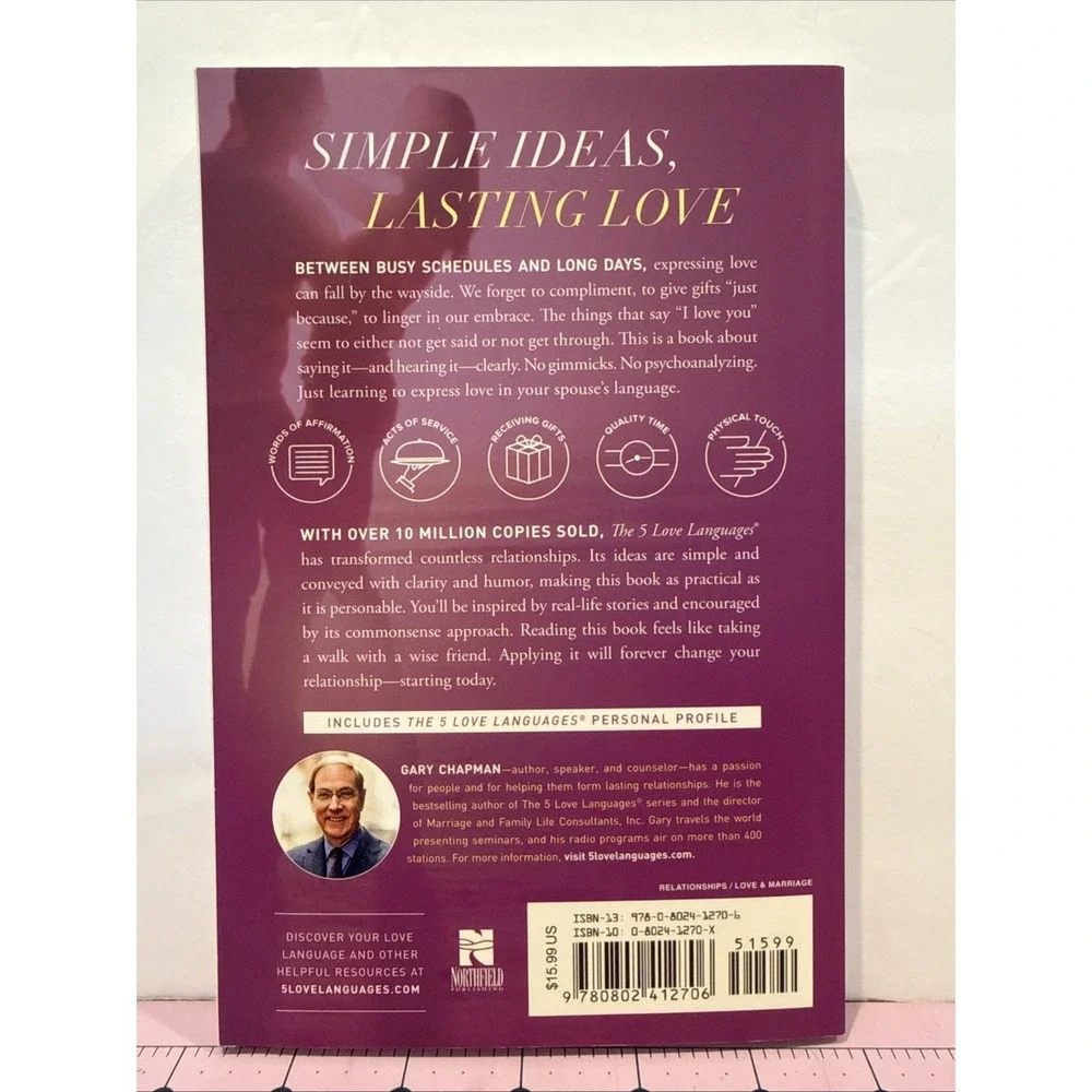 The 5 Love Languages:‎ The Secret to Love that Lasts by Gary Chapman